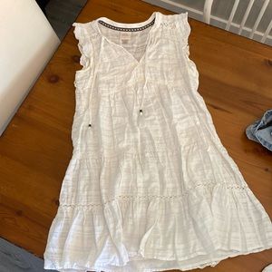 Soft, cream sundress